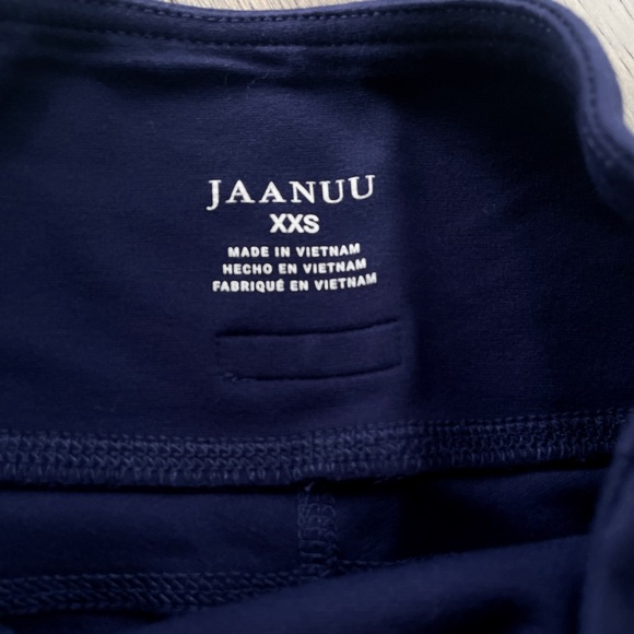 💝 Jaanuu High Waisted Yoga Pant Scrub Xxs Navy - Picture 3 of 6